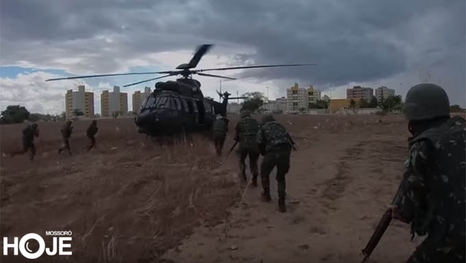 Imagem 1 -  O que afere que o trabalho do Exército surtiu efeito positivo em Mossoró