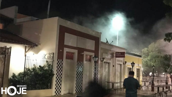 Imagem 1 -  Incêndio revela ineficiência de secretaria de Lairinho no Governo Rosalba