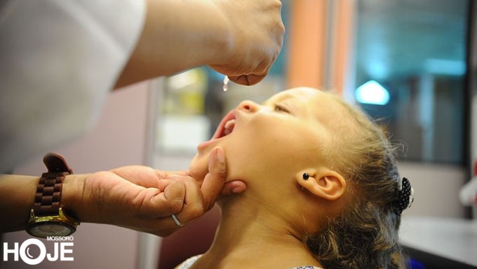 Imagem 1 -  Vacinação contra a pólio começa em 6 de agosto