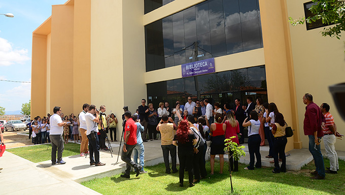   O novo prédio da Biblioteca Setorial Pe. Sátiro Cavalcanti Dantas foi inaugurado nesta sexta-feira, 30, no CampusAvançado de Pau dos Ferros