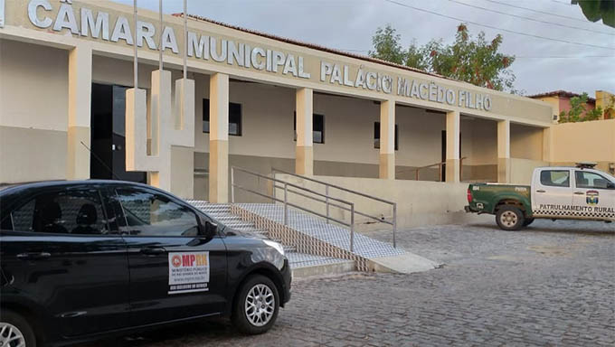   Câmara Municipal de Santana do Matos é alvo de operação do Ministério Público Estadual