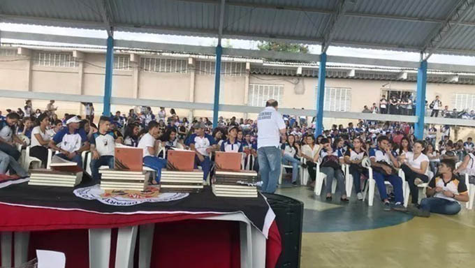   Agentes federais ministram palestras para estudantes de escolas públicas do RN