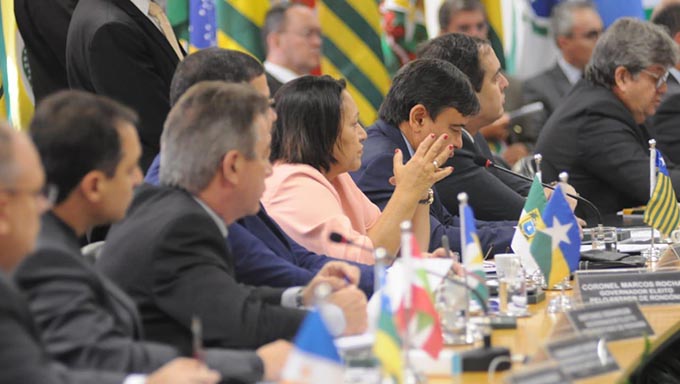   Fátima Bezerra destacou a importância da implementação do Sistema Único de Segurança Pública (Susp) e da valorização dos profissionais da área