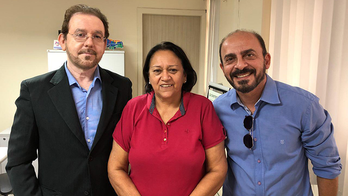   Fátima, ao lado de Luiz Antônio Marinho, indicado para PGE: “Profissionais de reconhecida qualidade técnica, com respaldo nas respectivas áreas de atuação, que contribuirão com os avanços que o nosso Governo pretende imprimir no Rio Grande do Norte”