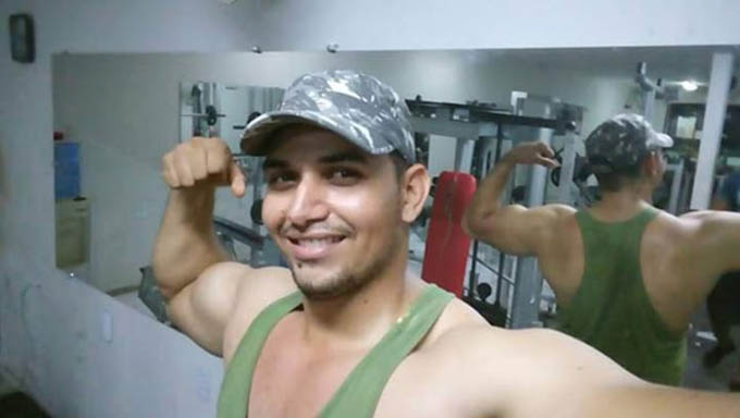   Mishael era professor de sua academia de musculação no Alto do Rodrigues