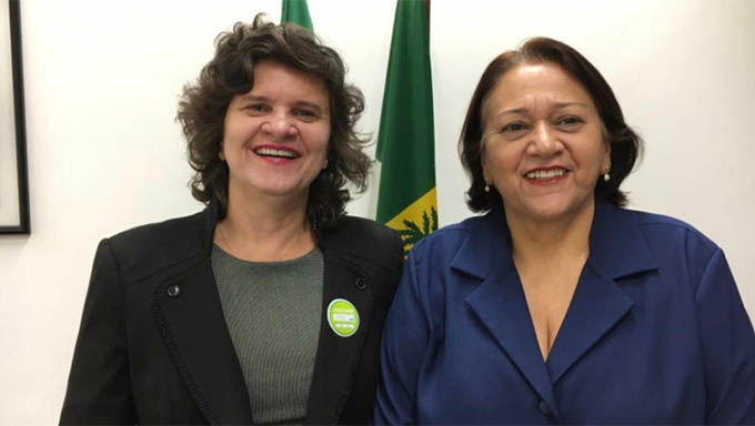  Governadora eleita e diplomada Fátima Bezerra escolheu Aninha Costa nova secretária de Turismo do RN