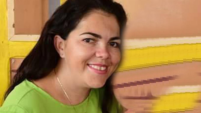   Luciene dos Santos sofreu a queda de moto no trecho entre o Conjunto Odete Rosado e a Avenida Leste Oeste