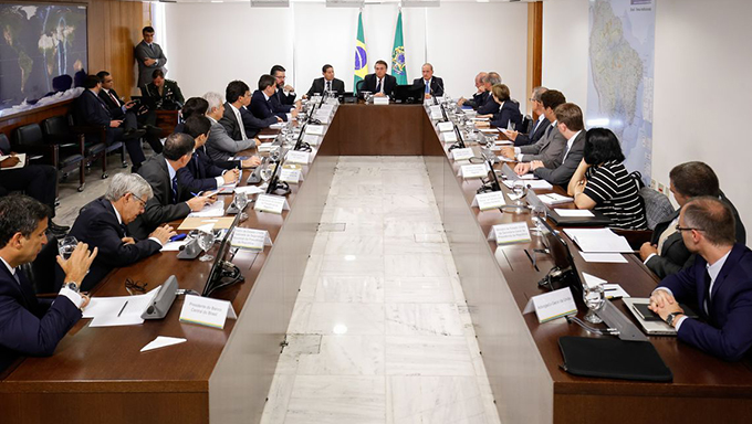   Os ministros apresentaram, de forma sucinta, um panorama sobre cada área e as ações que irão implementar a partir de agora
