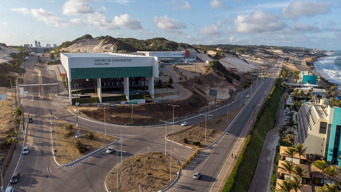   Centro de Convenções de Natal foi um dos projetos que RN colocou a venda