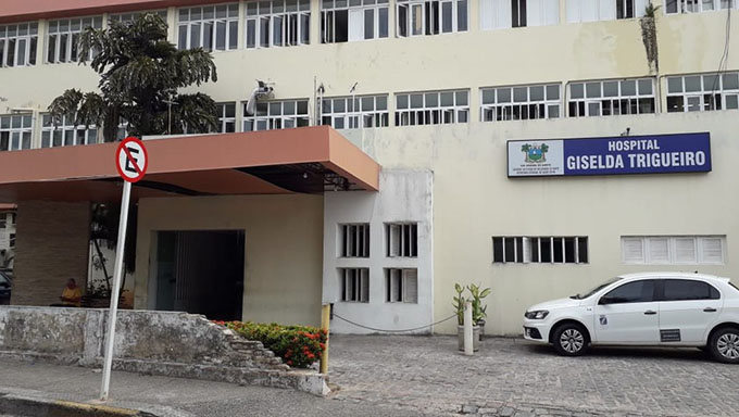    homem estava internado no Hospital Giselda Trigueiro, na Zona Oeste de Natal