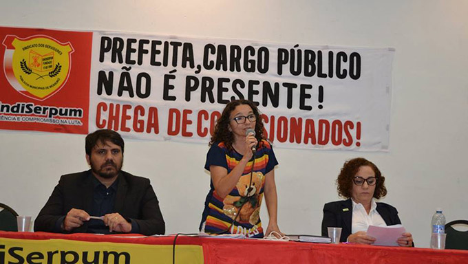    Marleide Cunha mostrou sua indignação nas redes sociais diante das constantes recusas da prefeita Rosalba Ciarlini