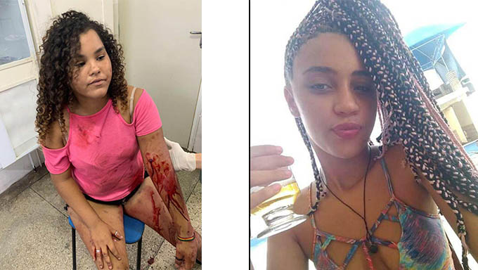   Joana Jéssica foi baleada e levada para receber atendimento no HRTM; Já a jovem Vitória não resistiu aos ferimentos e faleceu