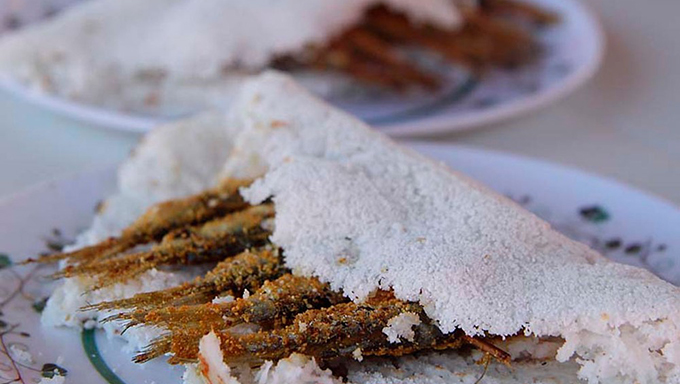 Imagem 1 -  A governadora do estado, Fátima Bezerra (PT) sancionou uma lei que considera como Patrimônio Cultural Imaterial do Estado do Rio Grande do Norte a Ginga com Tapioca - um prato típico da capital potiguar
