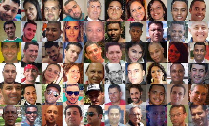 Imagem 1 -  Jornal Estado de Minas divulga perfis das vítimas da Vale em Brumadinho