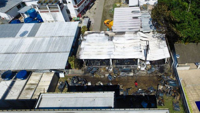   A perícia trabalha com a hipótese de um curto-circuito em um dos aparelhos de ar-condicionado