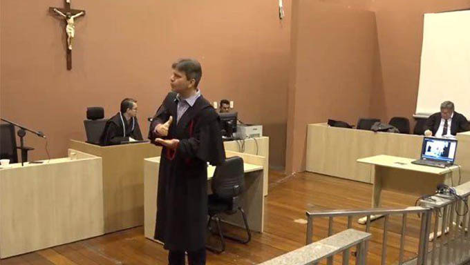   O promotor Ítalo Moreira conseguiu convencer os jurados pela condenação do réu, que pegou 12 anos de prisão em regime fechado.