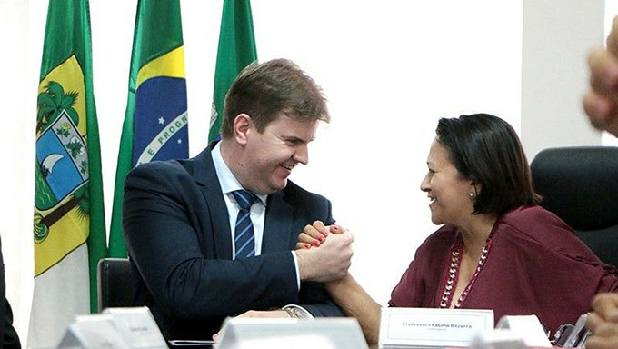 Imagem 1 -  Governadora Fátima Bezerra recebeu na tarde desta quinta-feira (14) o ministro de Desenvolvimento Regional Gustavo Canuto e solicitou recursos para importantes obras de segurança hídrica do Estado