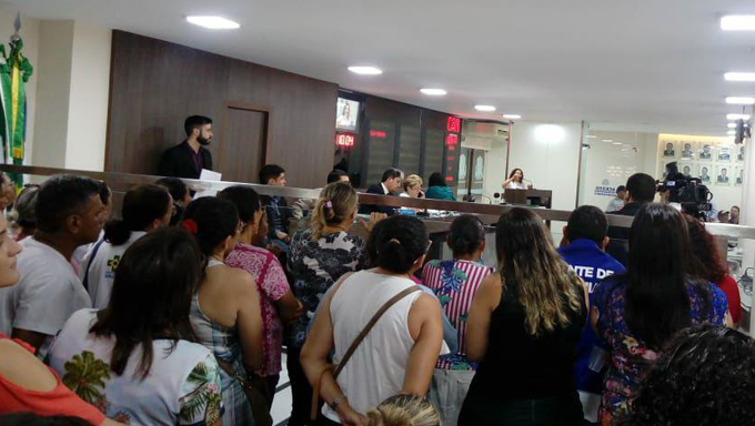   Dos servidores do município, apenas os professores tiveram reajustes, mas isto em função do Piso Nacional do Magistério. 