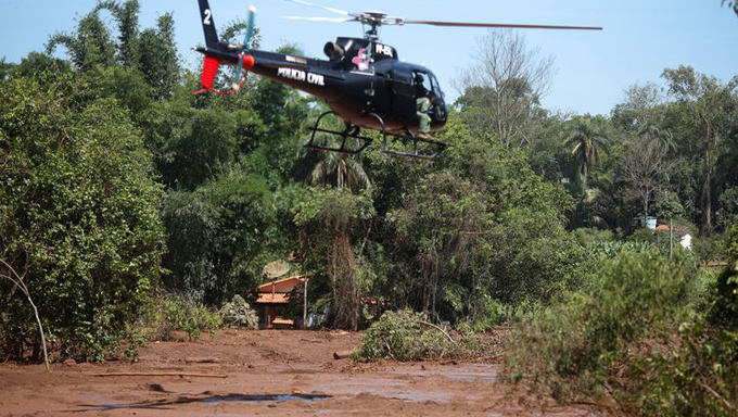   Segundo o relatório, 112 hectares de florestas nativas foram devastados por causa do arraste de rejeitos.
