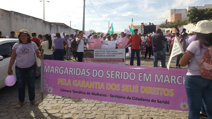   Realizada a partir do ano 2000, A Marcha das Margaridas tem revelado grande capacidade de organização e mobilização.
