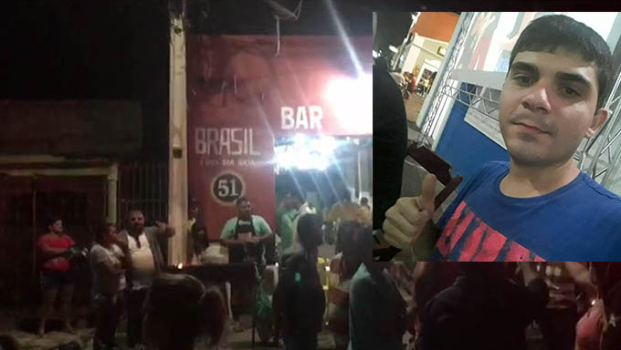   Rodrigo Costa estava num bar quando os atiradores chegaram para mata-lo. Ele tentou escapar pulando um muro, mas não terminou alcançado pelo assassino e morto