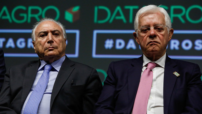   O ex-presidente Michel Temer responde a dez inquéritos. 