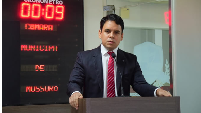   Auditor Tiago Paes Barreto fez pronunciamento no plenário sobre destinação para o FIA