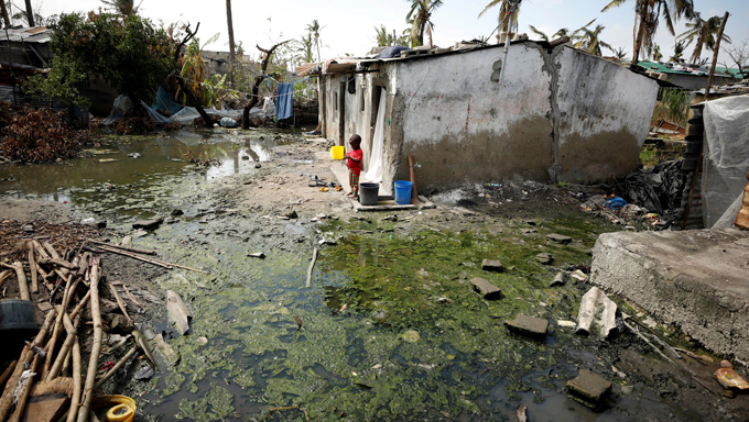 Imagem 1 -  O último balanço estima que 686 pessoas morreram em Moçambique, Zimbábue e Malauí com a tempestade tropical.