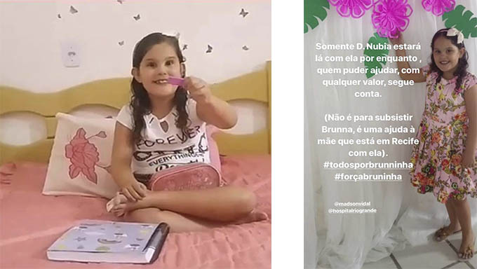   Brunninha teve toda uma mobilização nas redes sociais ao seu favor, mas apesar dos esforços dos médicos, não resistiu