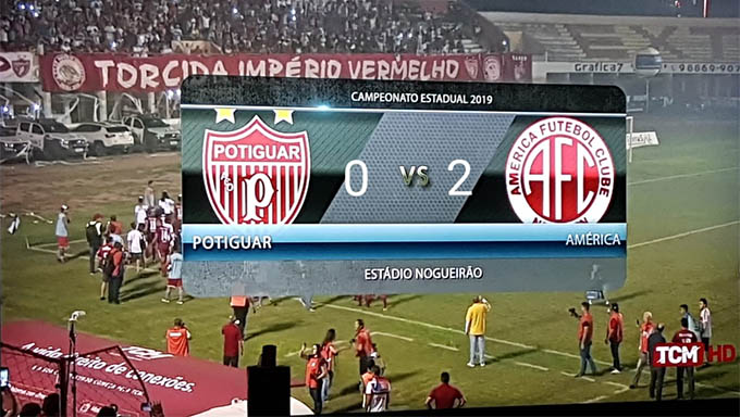   O time macho segurou o América até os 36 minutos do segundo tempo, quando num bate rebate dentro da grande área, Adriano Pardal marcou o primeiro. O segundo gol aconteceu aos 52 com Luizinho