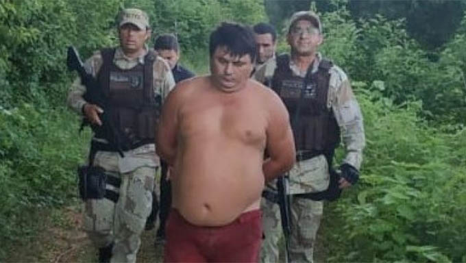  Prisão de José Roberto aconteceu na localidade de Caetano, zona rural de Almino Afonso, no início da manhã deste sábado (13); Não esboçou reação. Foi autuado em flagrante