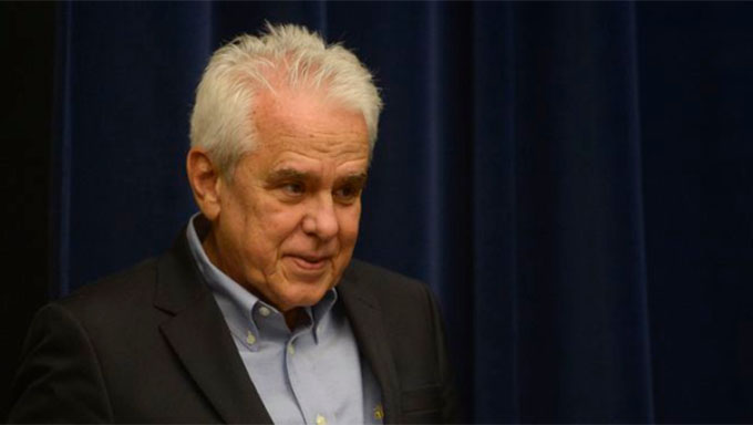   O presidente da Petrobras, Roberto Castello Branco, anuncia reajuste de R$ 0,10 por litro do diesel nas refinarias 