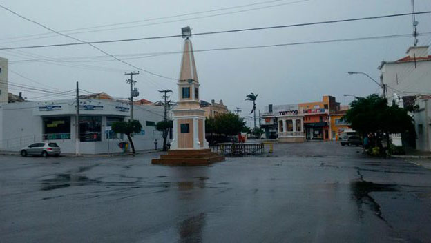   No acumulado do final de semana a cidade que registrou maior precipitação foi Currais Novos, com 174,8 mm.