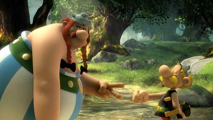   Diferente do filme anterior, que é uma adaptação dos quadrinhos, “Asterix e o Segredo da Poção Mágica” é uma história original roteirizada por Alexandre Astier e os desenhos são de Louis Clichy.
