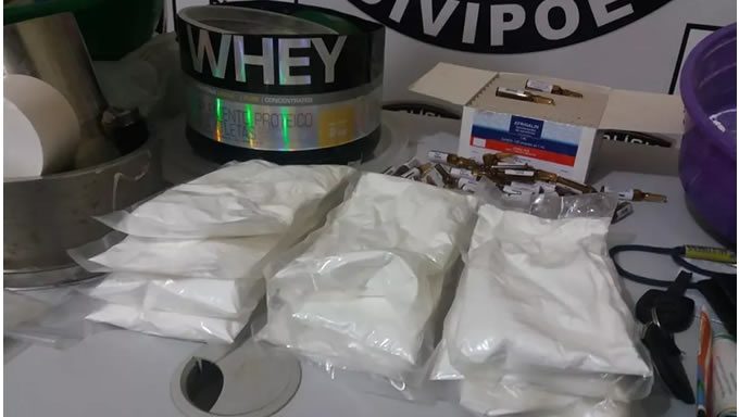 Imagem 1 -  Uma pesquisa científica que ainda está andamento quer identificar adulterantes presentes na cocaína apreendida no Rio Grande do Norte, para estabelecer padrões e auxiliar nas investigações sobre a rota do tráfico de drogas