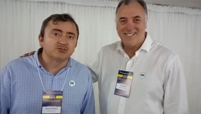   Dr Daniel Sampaio e o coronel Hélio convocam militância para defender os atos do governo Bolsonaro nas ruas de Mossoró dia 26