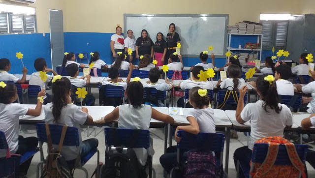  O trabalho foi desenvolvido no período de 6 de abril a 17 de maio.