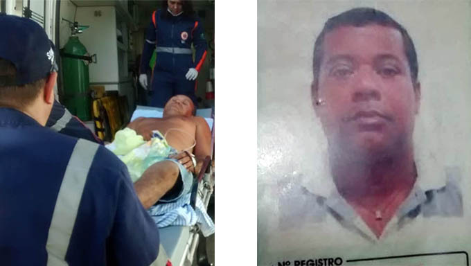   Flaviano Oliveira conseguiu escapar dos assaltantes mesmo baleado nas costas e José Marques terminou morto com mais de 10 tiros perto do Posto de Saúde da Estrada da Raiz