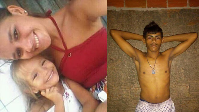   Mayara e Lara morreram no local; A jovem mãe, que estava grávida de 4 meses, morreu com 4 tiros. A filha, de 5 anos, sofreu dois tiros no tórax. O marido da Mayara, Leonardo, também foi baleado e sobreviveu