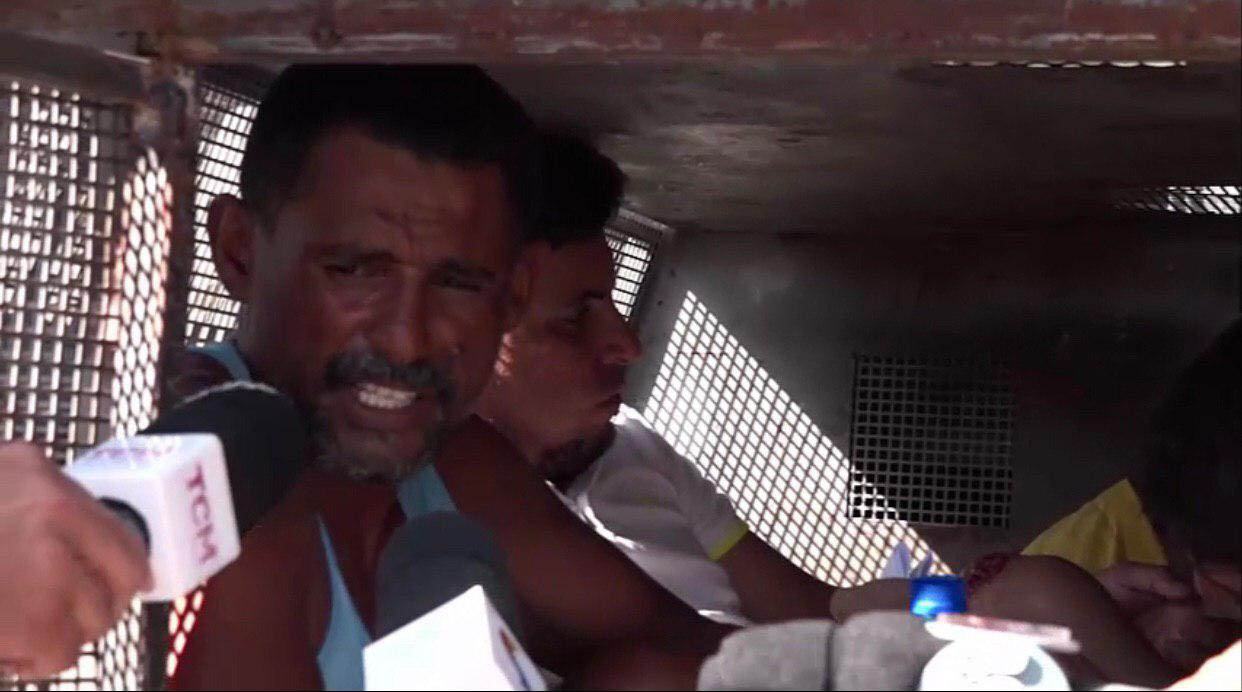   José Márcio da Silva disse admitiu que quebrou tudo dentro de casa, mas negou ter batido na esposa.