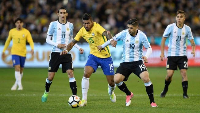   Em 2017 a Seleção Brasileira enfrentou a Argentina no clássico sul-americano, realizada na Austrália, e perdeu por 1 a 0. 