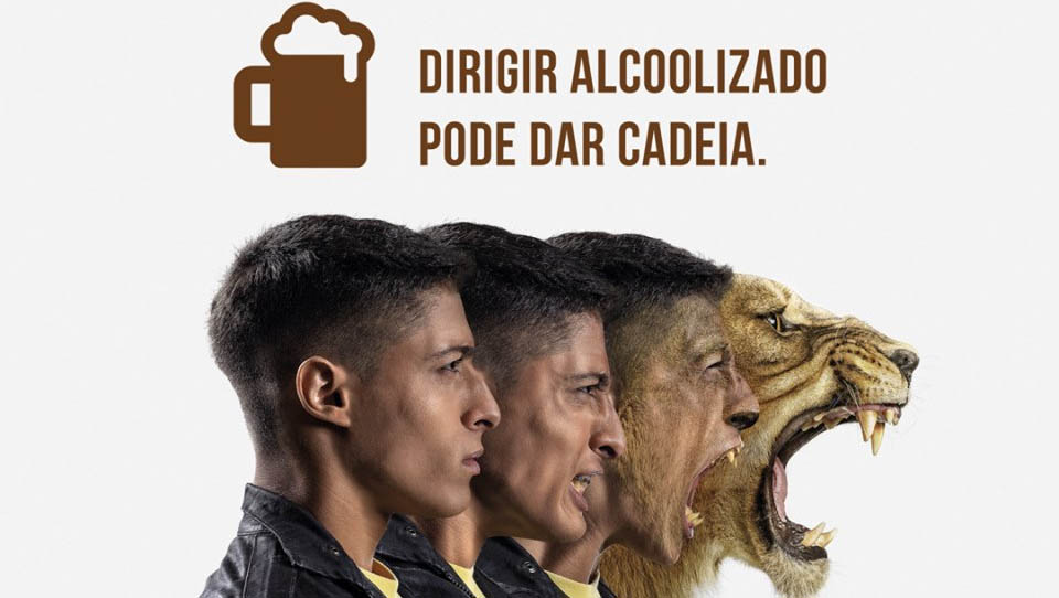   A campanha traz o conceito “Não Deixe o Trânsito lhe Transformar”.