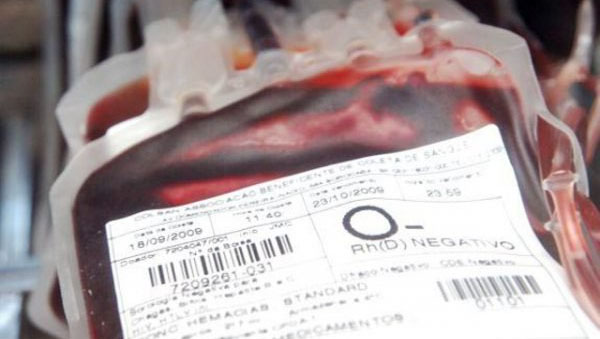   Apenas 7% da população possui essa tipagem e se essas pessoas não fazem doação, esse sangue acaba ficando em falta no estoque.