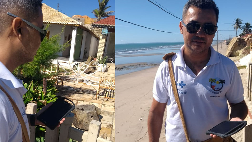   Agentes de saúde de Tibau passam a usar Tablets com acesso à internet para agilizar o trabalho de cadastramento da população em Tibau