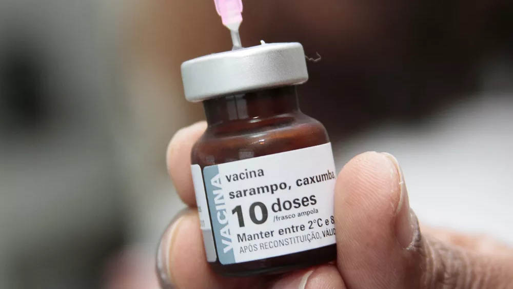 Imagem 1 -  RN recebe mais de 22 mil doses extra da vacina contra o sarampo. O objetivo é vacinar todo o público alvo da campanha no estado, estimado em 20.352 crianças entre 6 meses e 11 meses e 29 dias.