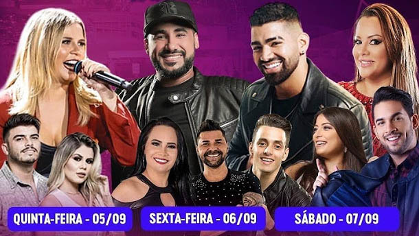   Finecap começa hoje (5) com shows de Marília Mendonça e Saia Rodada; Neste primeiro dia de evento, com a presença da governadora Fátima Bezerra e o senador Jean Paul Prates, entre outras autoridades do Rio Grande do Norte.