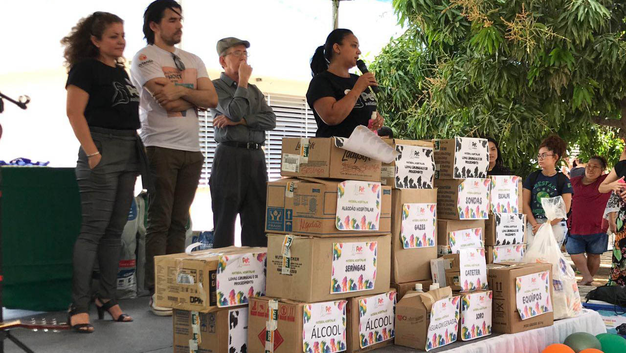 Imagem 1 -  Abel Coelho e Ufersa realizam ação social voltada para animais carentes.