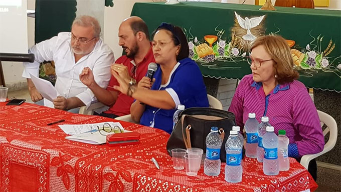  A governadora Fátima Bezerra destacou o trabalho dos senadores Jean Paul e Zenaide Maia, junto com bancada federal do RN, na articulação de emendas parlamentares para a retomada das obras de Oiticica.
