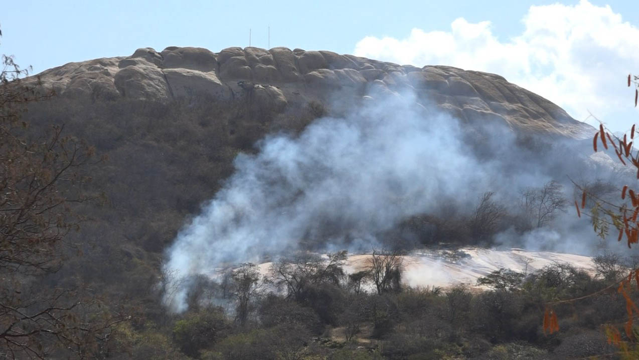   “Incêndio na Serra do Lima está parcialmente controlado”, afirma o comandante dos bombeiros