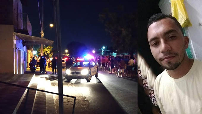   Paulo Victor foi morto no início da noite deste sábado (12) com um tiro de doze na cabeça na calçada de uma residência vizinha a sua no bairro Aeroporto, em Mossoró-RN